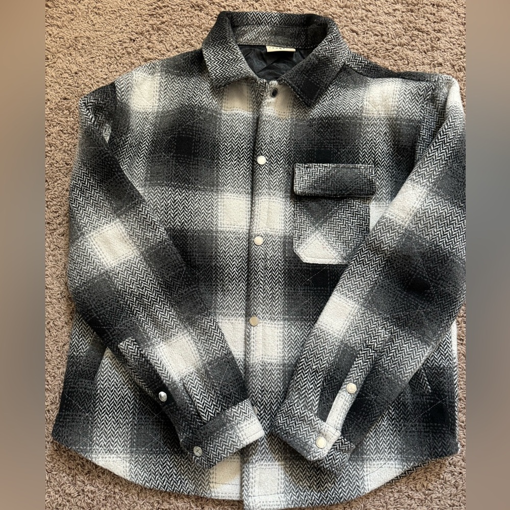 YoungLA Quilted Flannel Jacket